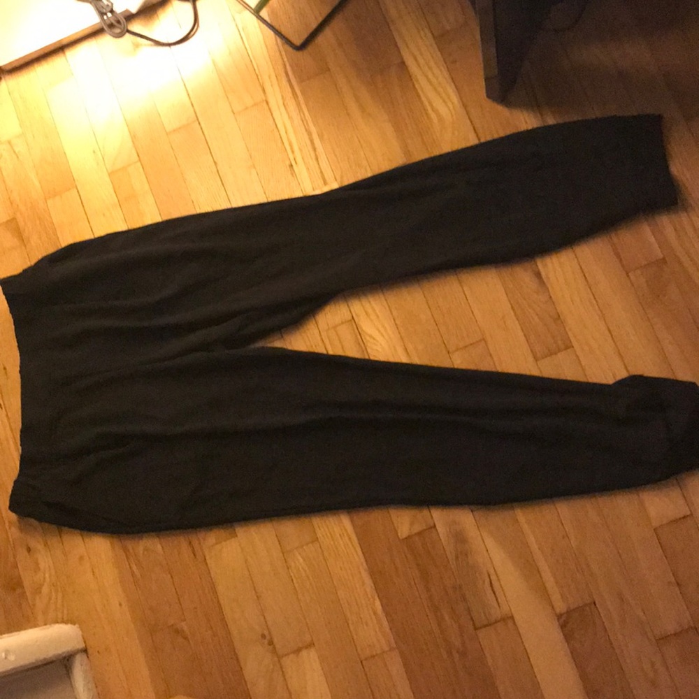 Uniqlo airism Ezy ankle length black pants M